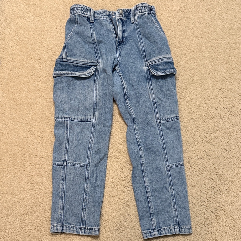 PacSun Women’s Blue Cargo Jeans